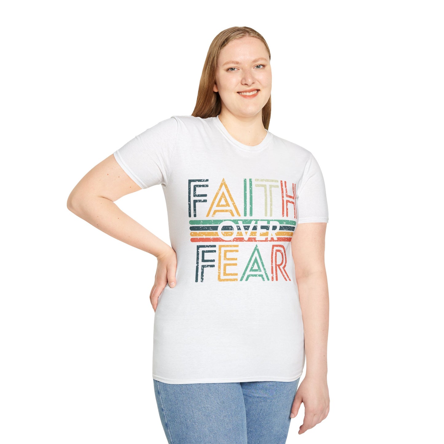 Faith over Fear Unisex Softstyle T-Shirt