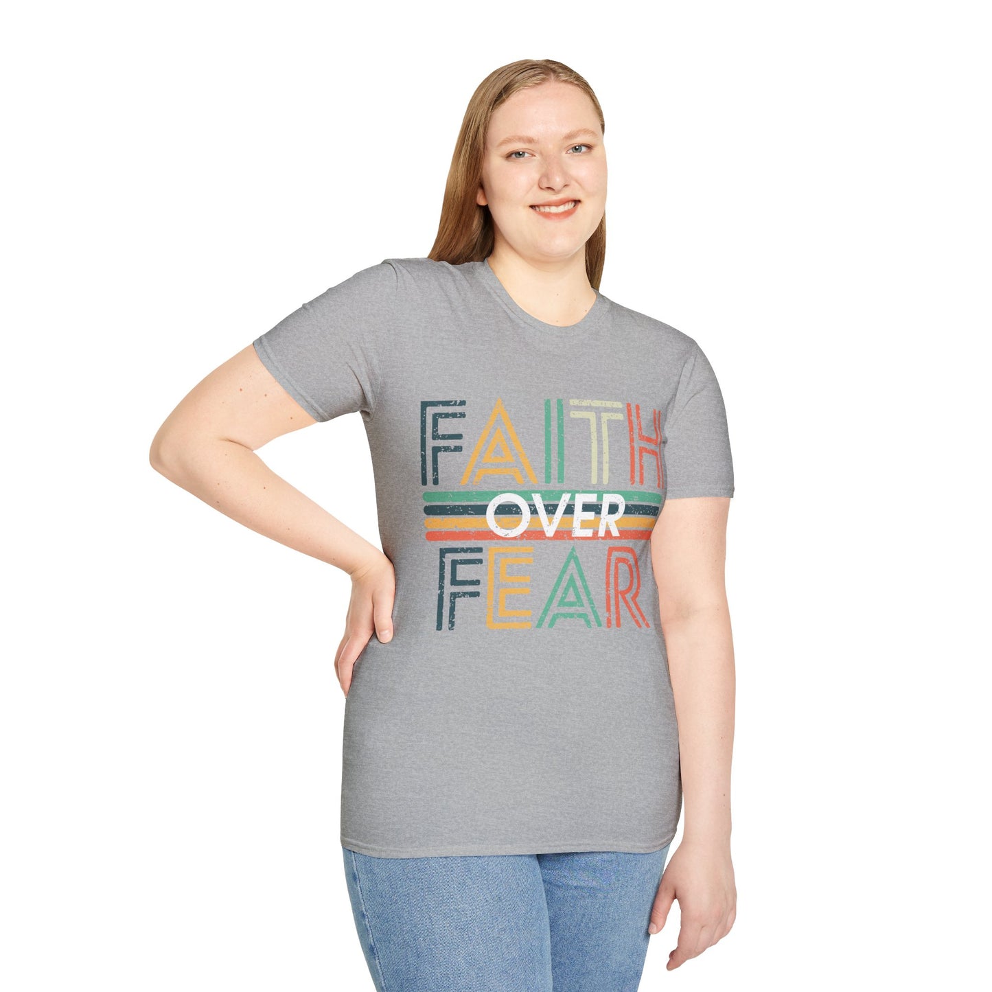 Faith over Fear Unisex Softstyle T-Shirt