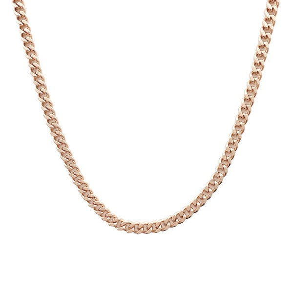 Fiona Thick Curb Chain Necklace