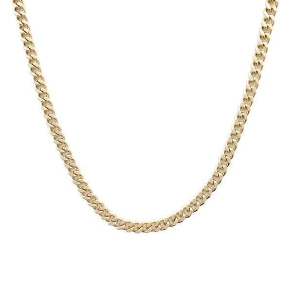 Fiona Thick Curb Chain Necklace
