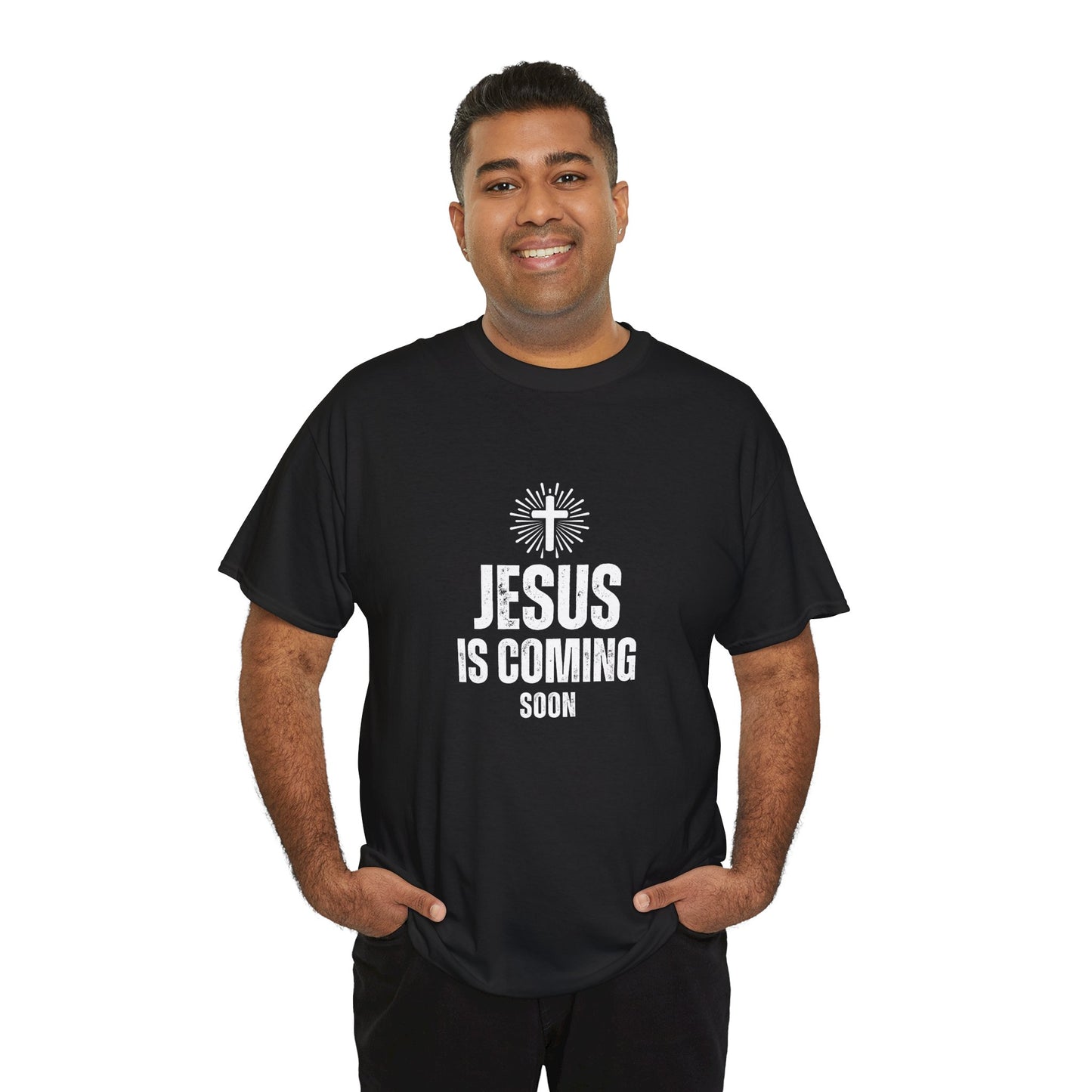 Religious Message Tee, Inspirational Jesus Shirt, Faith-Based Unisex Cotton Tee, Christian Gift, Spiritual Wear, Casual Faith Apparel