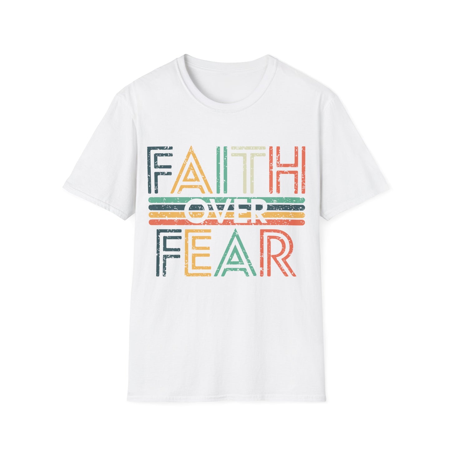 Faith over Fear Unisex Softstyle T-Shirt