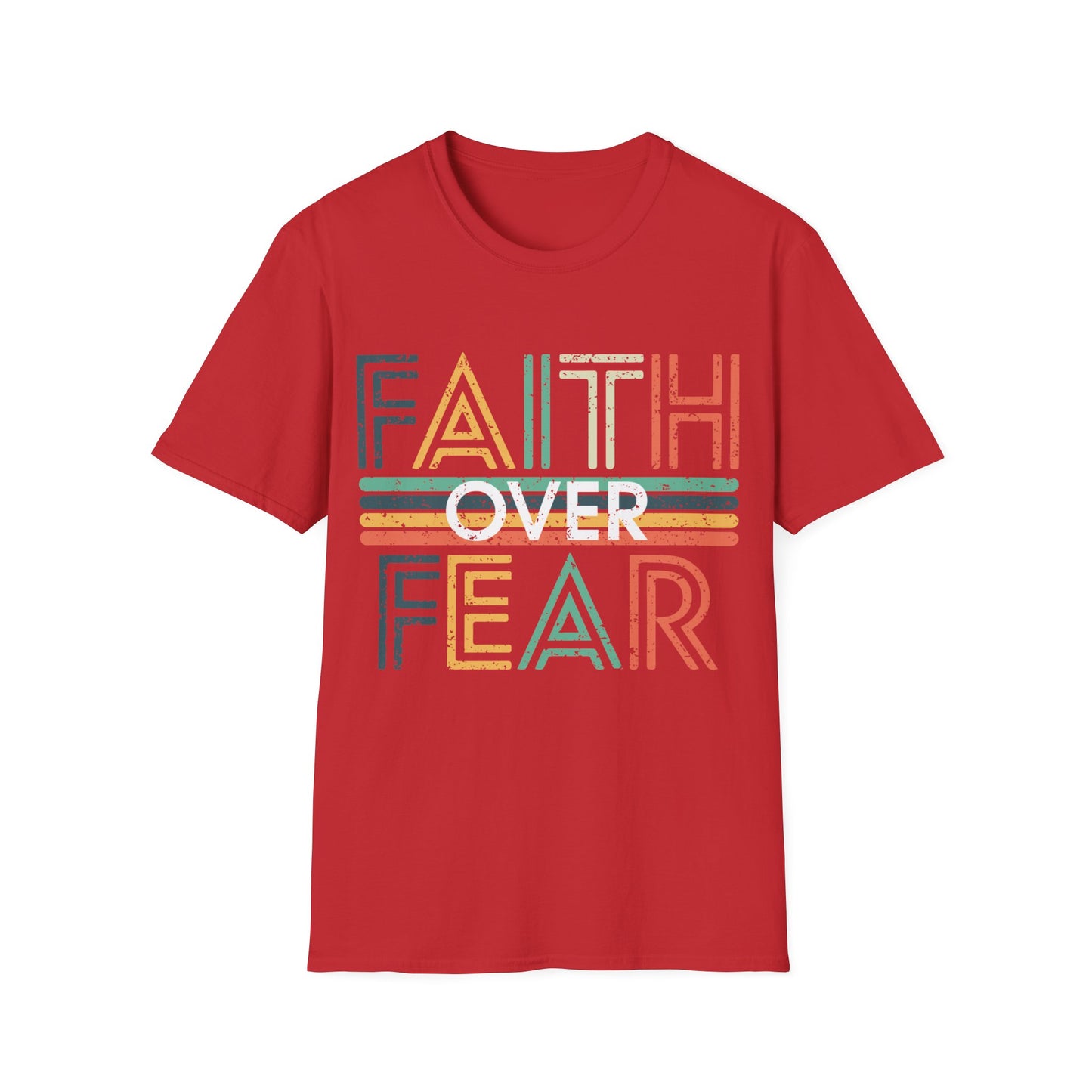 Faith over Fear Unisex Softstyle T-Shirt