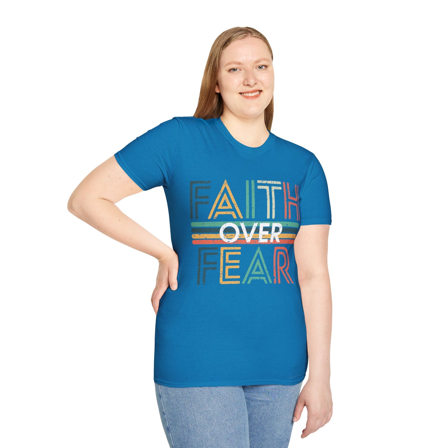 Faith over Fear Unisex Softstyle T-Shirt