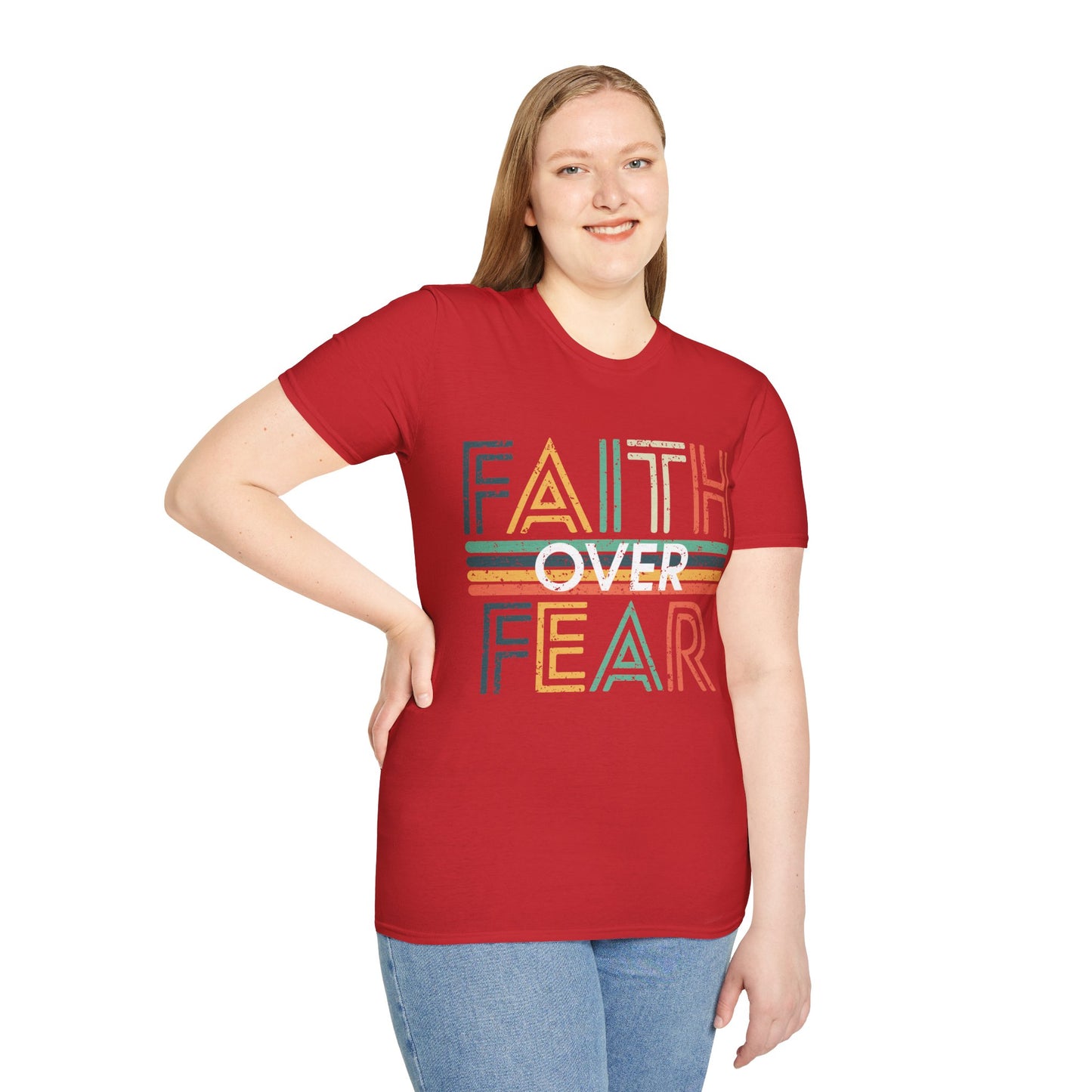 Faith over Fear Unisex Softstyle T-Shirt
