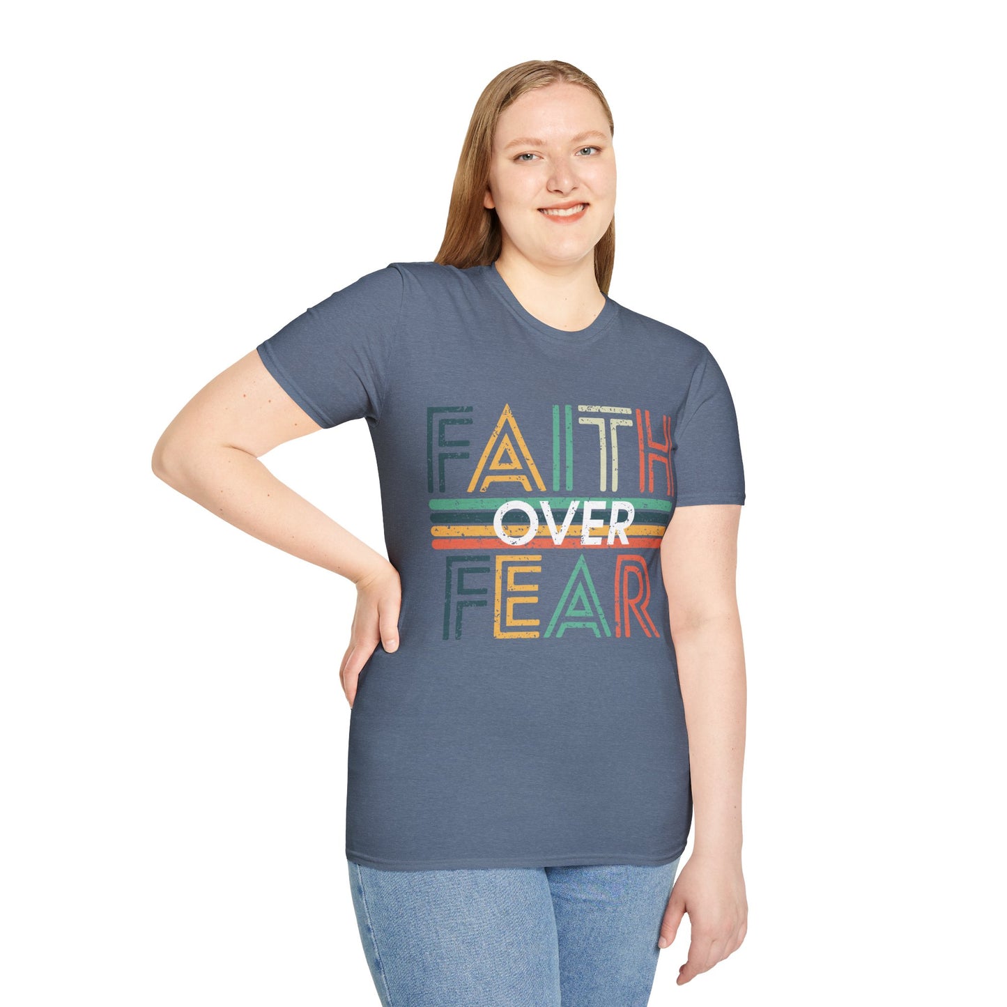 Faith over Fear Unisex Softstyle T-Shirt