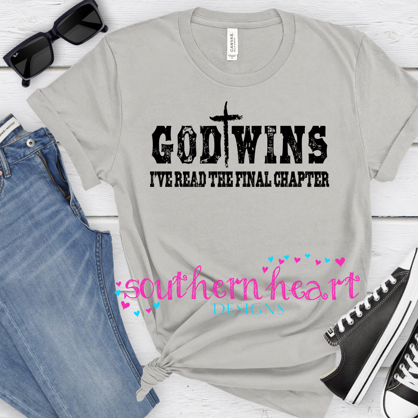 God Wins T Shirt