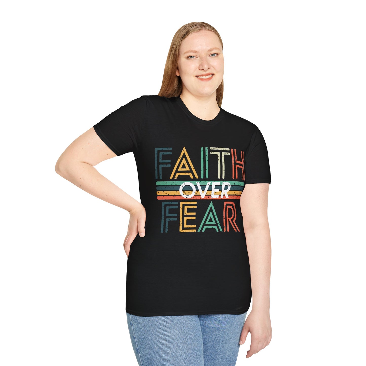 Faith over Fear Unisex Softstyle T-Shirt
