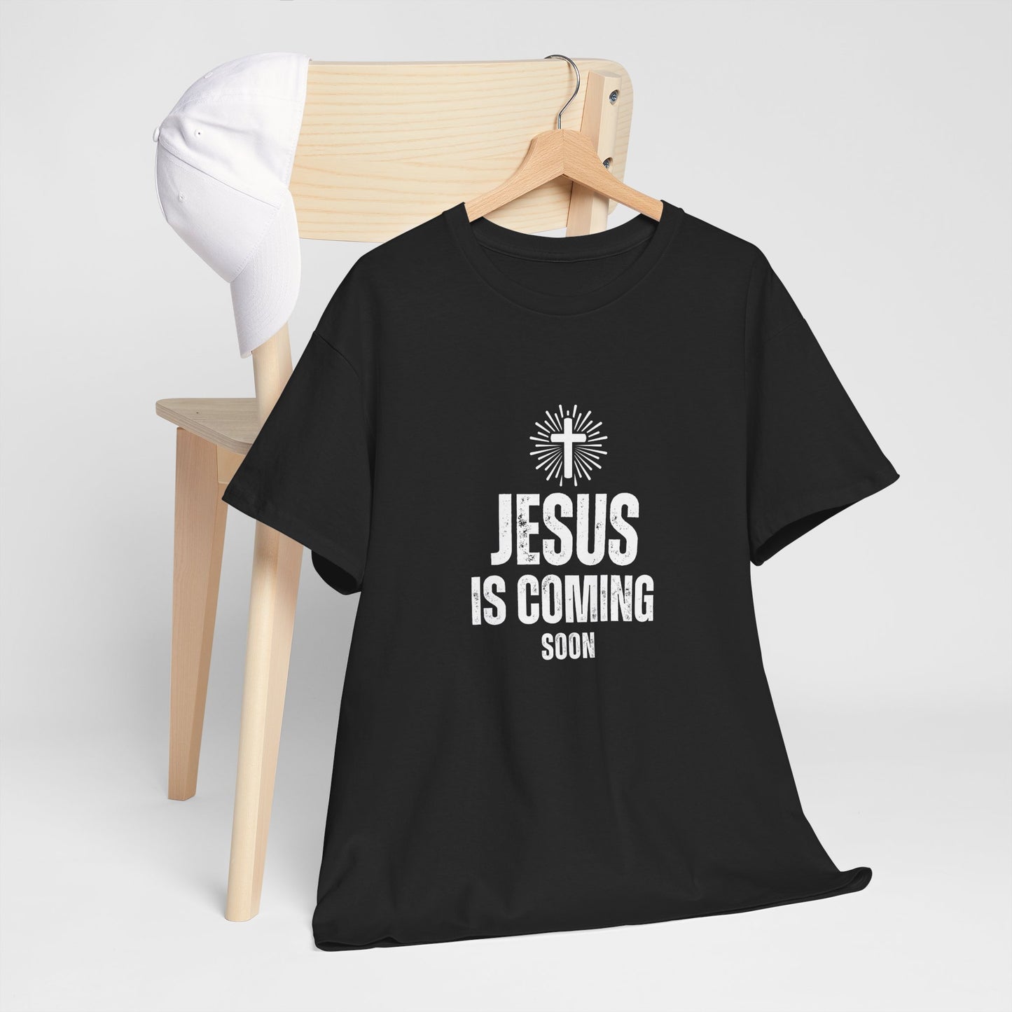Religious Message Tee, Inspirational Jesus Shirt, Faith-Based Unisex Cotton Tee, Christian Gift, Spiritual Wear, Casual Faith Apparel