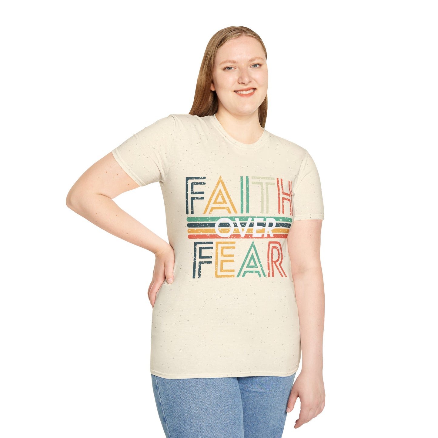Faith over Fear Unisex Softstyle T-Shirt