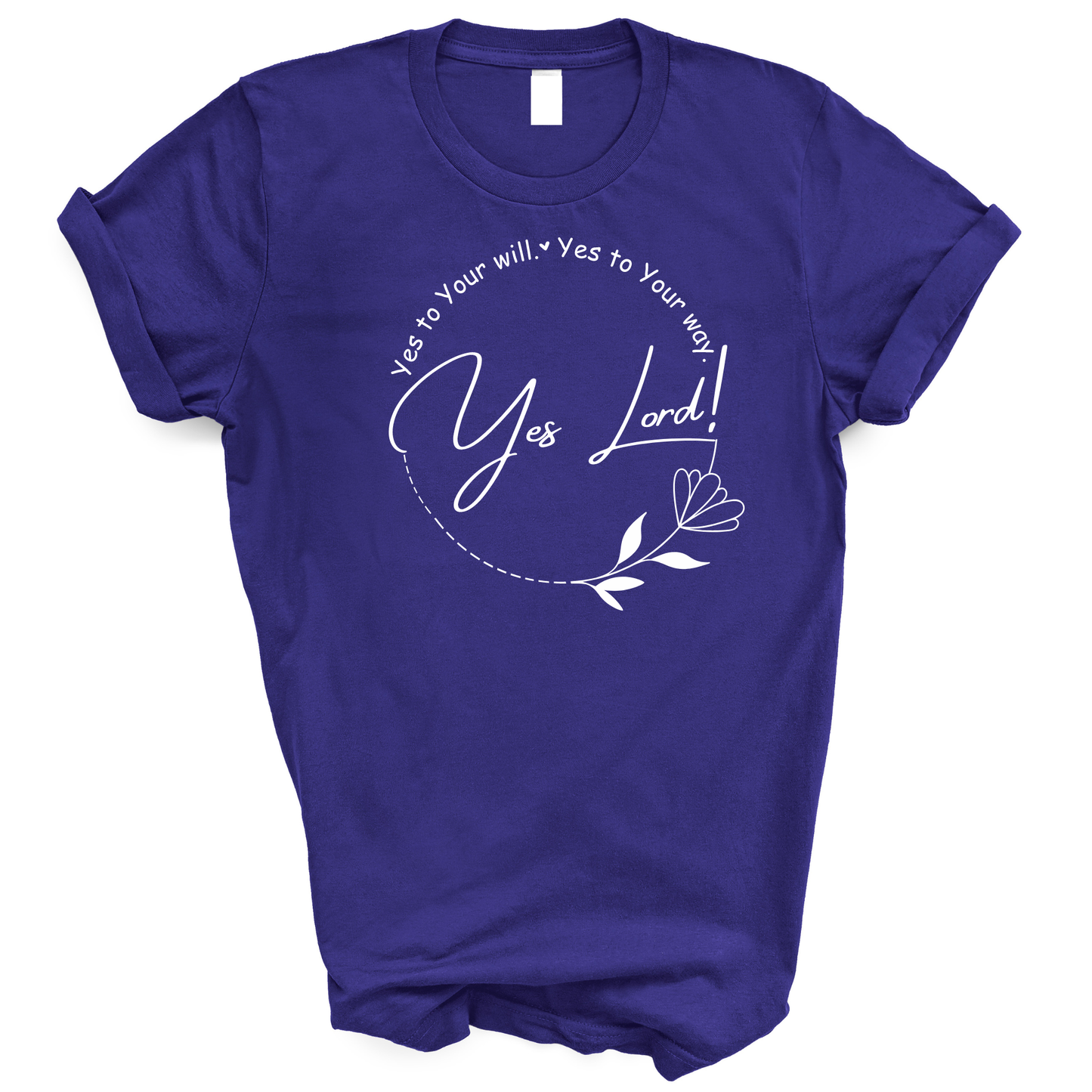Yes Lord! Bible Verse Christian T-Shirt