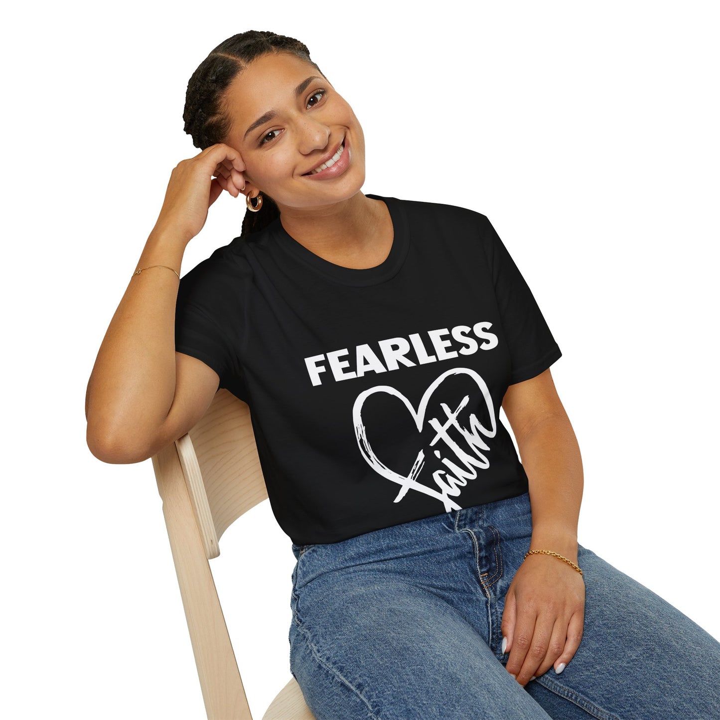 Fearless Faith, 2 Corinthians 5:7 Unisex Softstyle T-Shirt