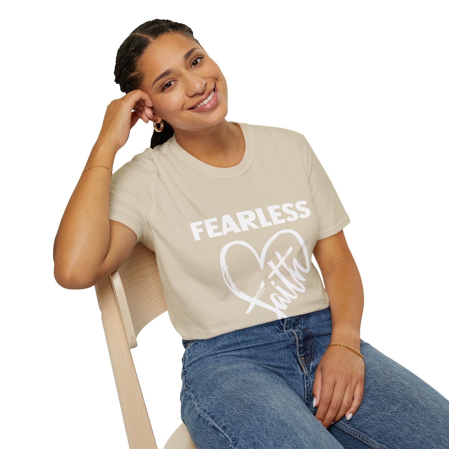 Fearless Faith, 2 Corinthians 5:7 Unisex Softstyle T-Shirt