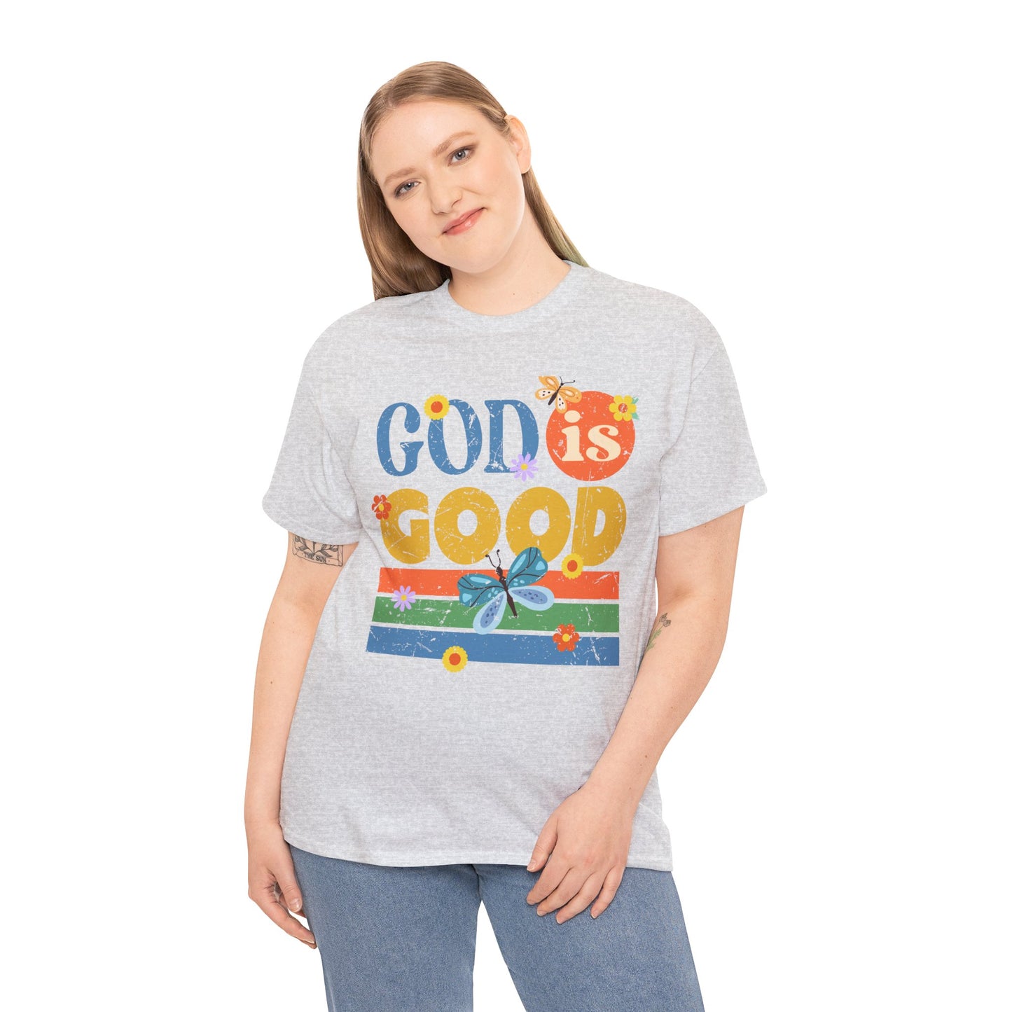 God is Good, Unisex Heavy Cotton Tee