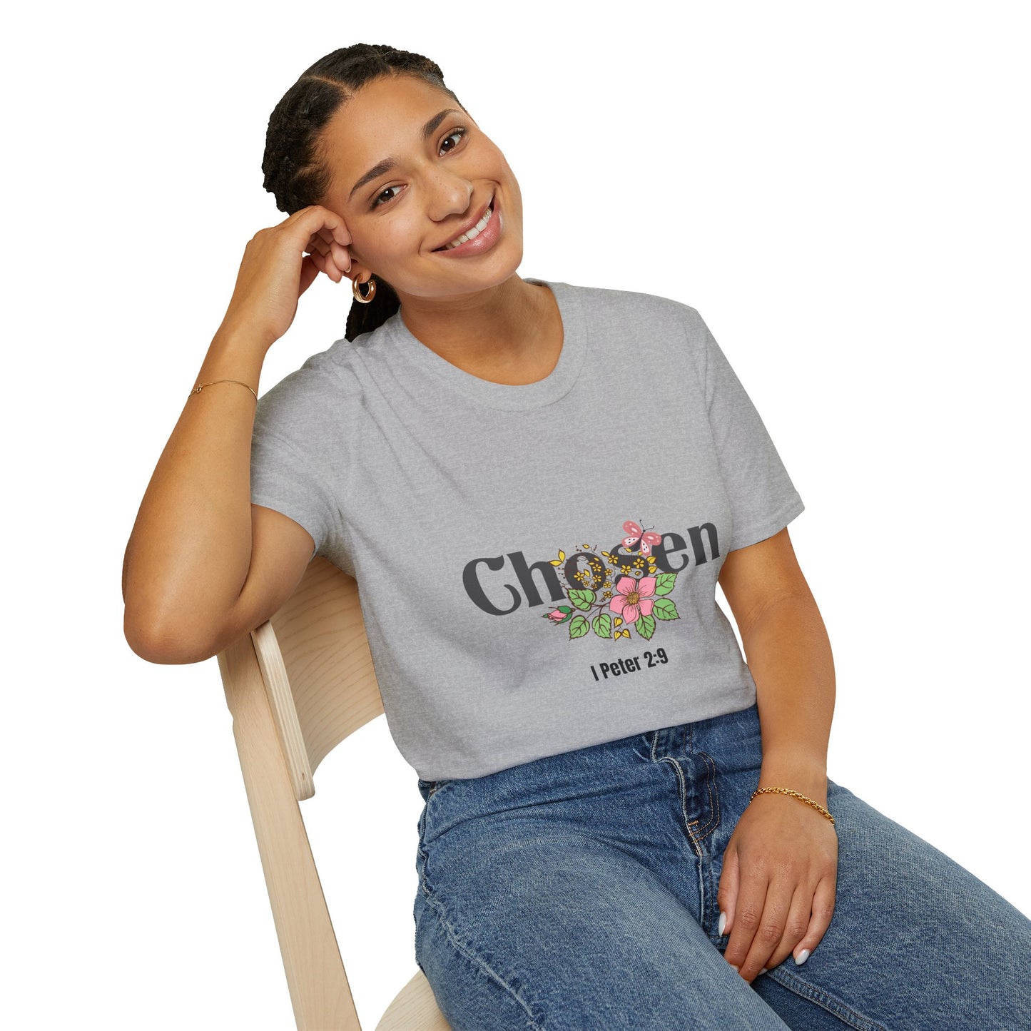 Chosen, I Peter 2:9, Unisex Softstyle T-Shirt