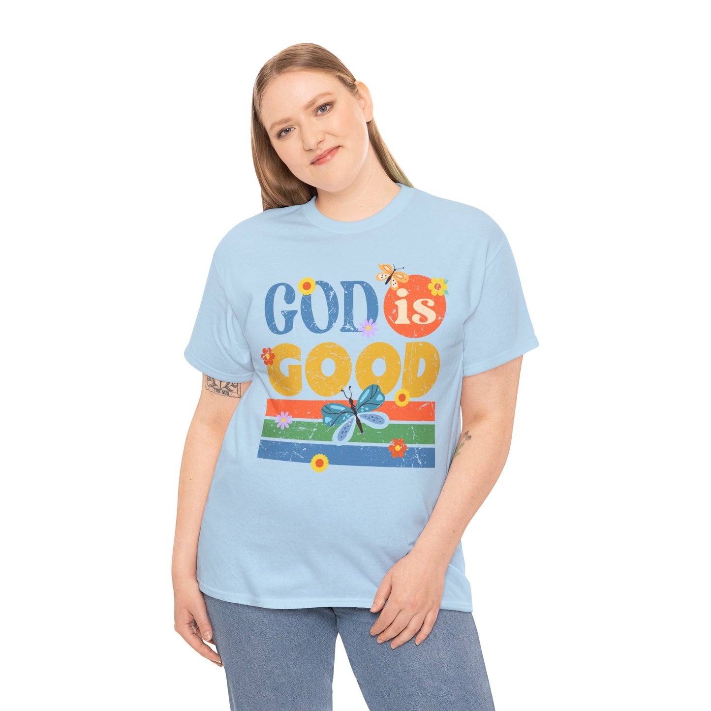 God is Good, Unisex Heavy Cotton Tee