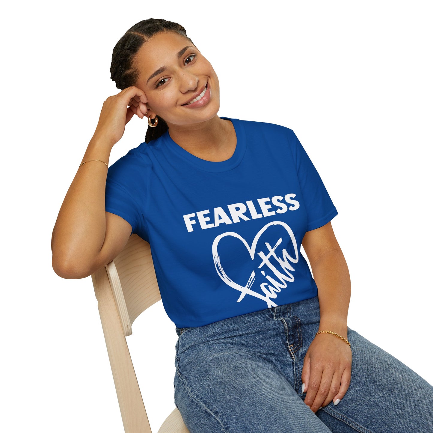 Fearless Faith, 2 Corinthians 5:7 Unisex Softstyle T-Shirt