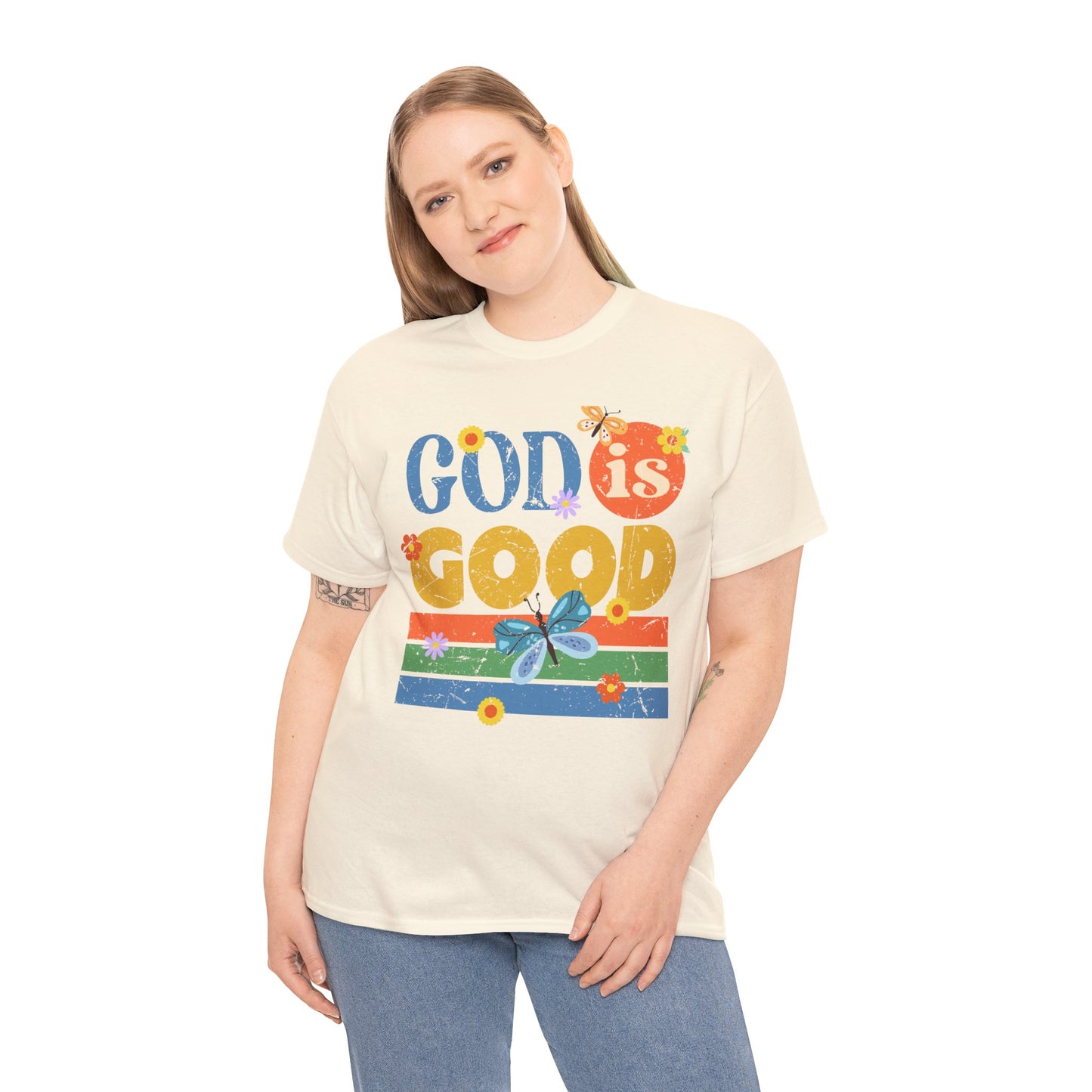 God is Good, Unisex Heavy Cotton Tee