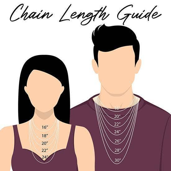 Stainless Steel Curb Chain Necklace