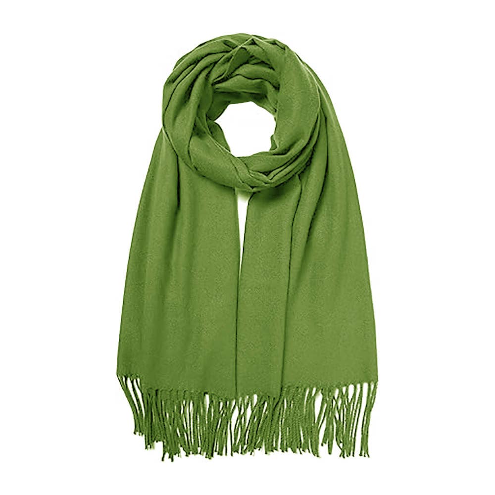 Solid Color Pashmina Scarf Shawl