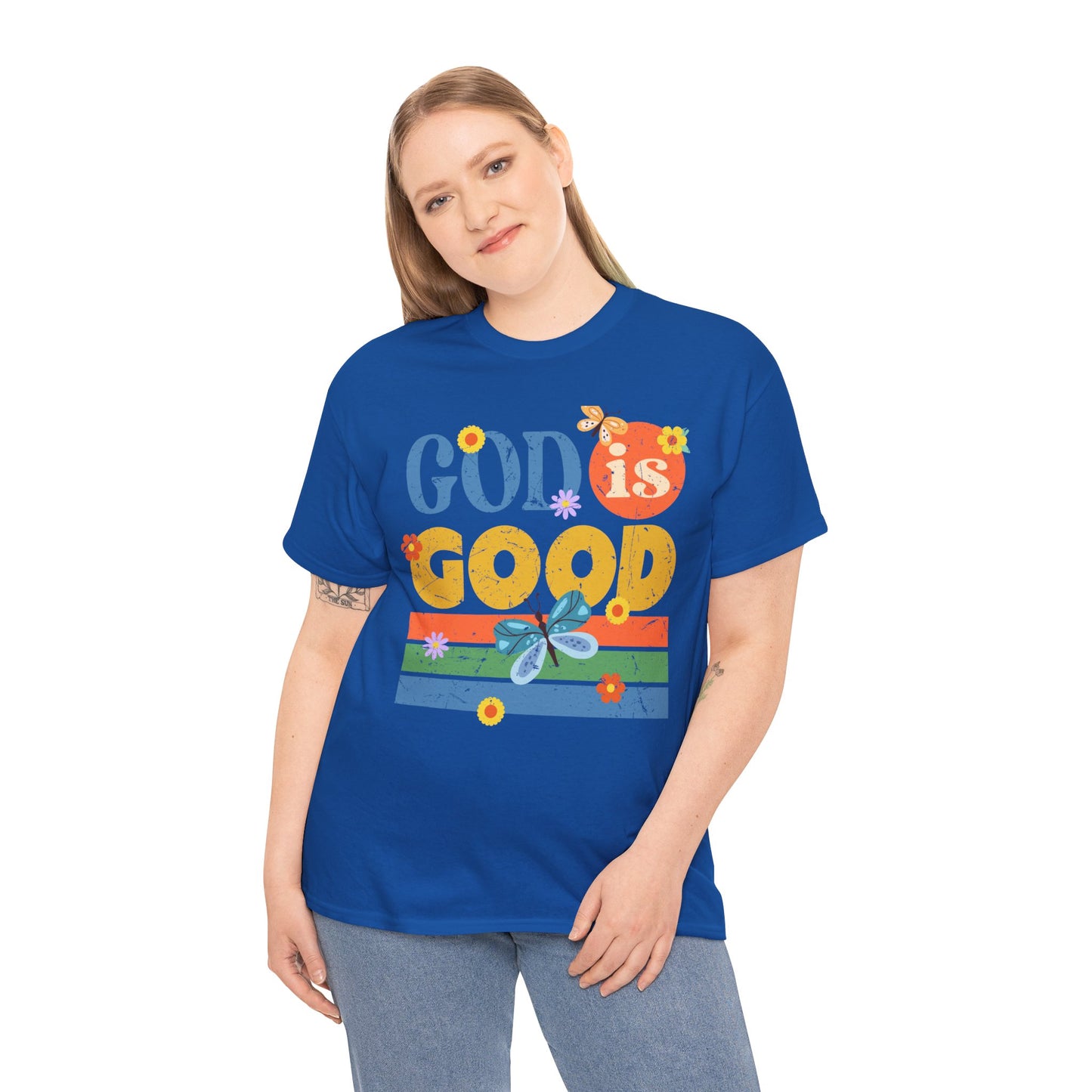 God is Good, Unisex Heavy Cotton Tee