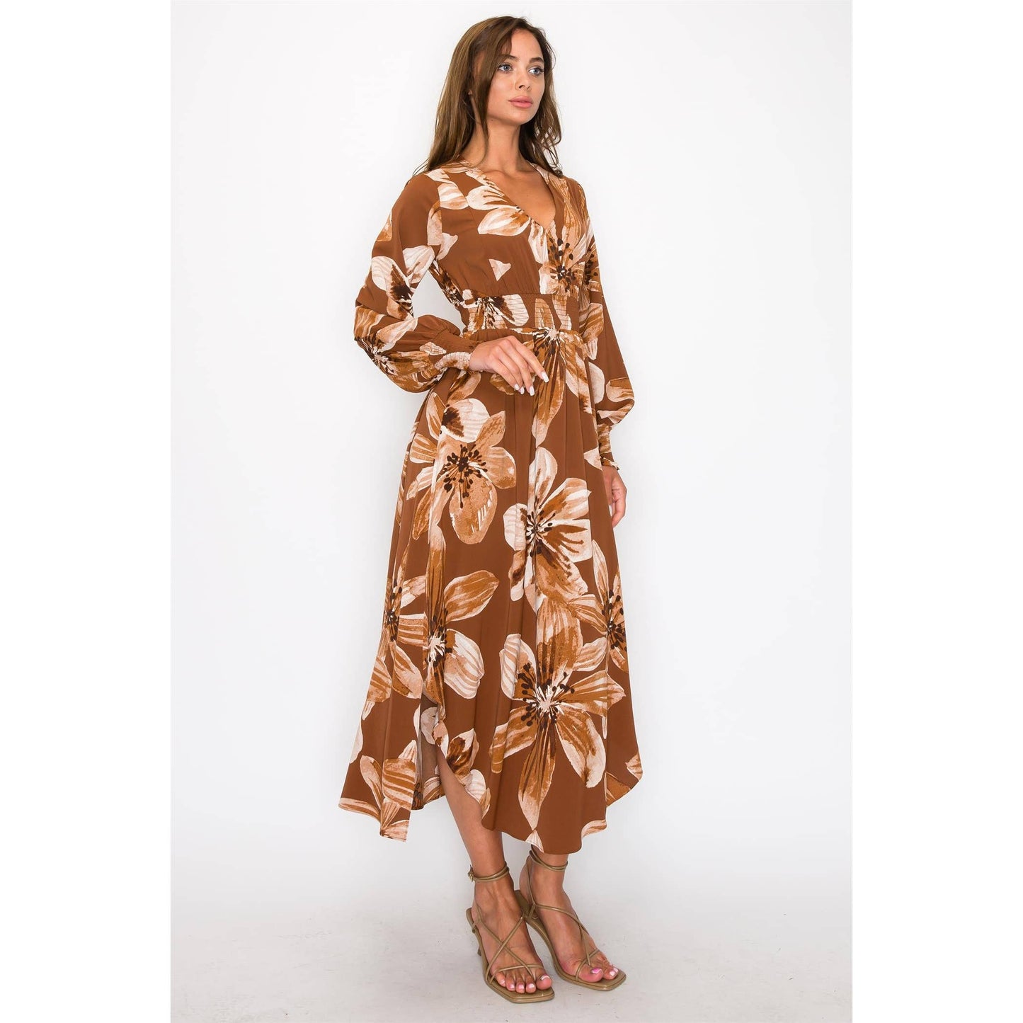 OL24A165-3-FLOWER MAXI DRESS