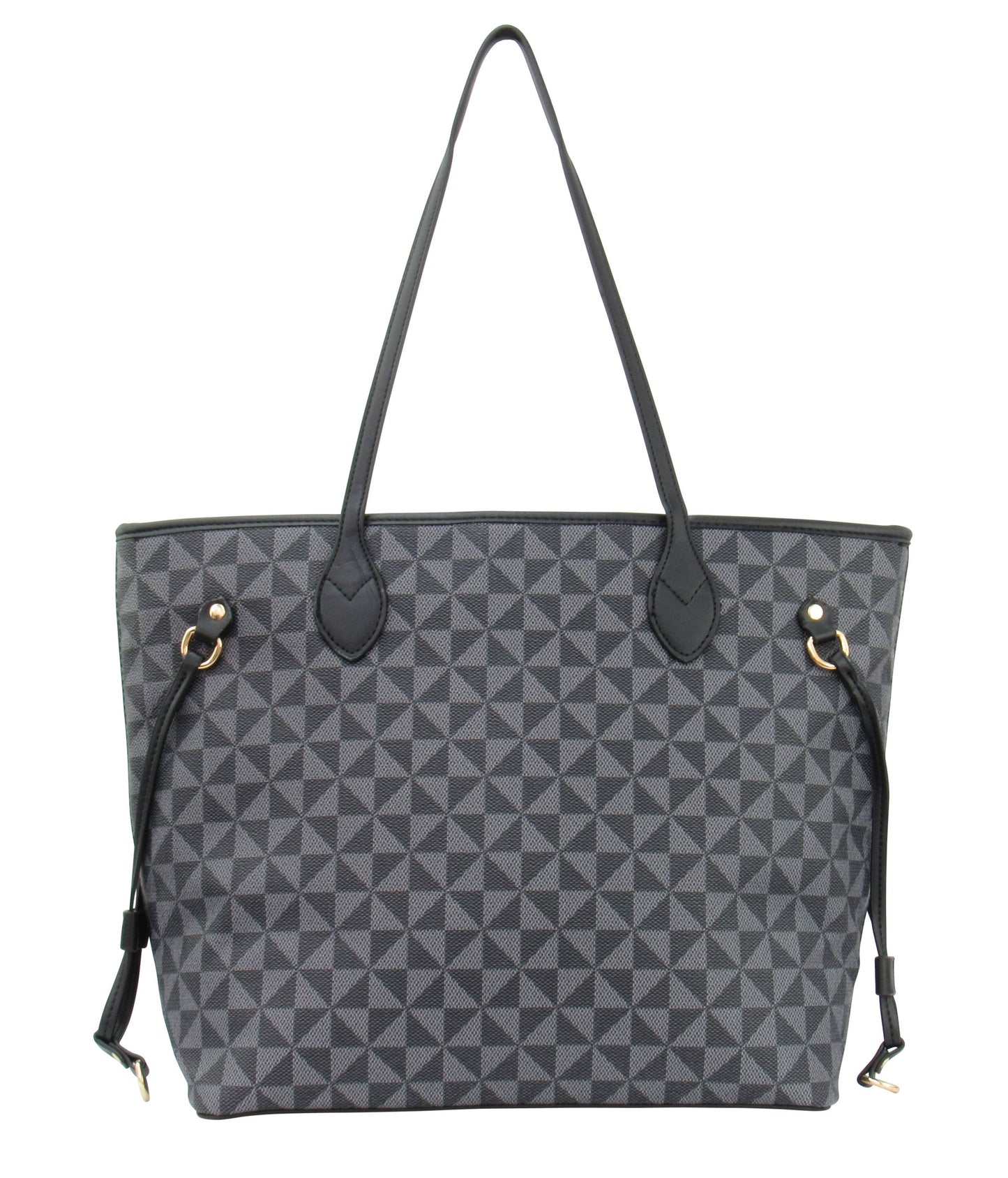 7922A - Wholesale Large Tote 2 In 1 Handbag