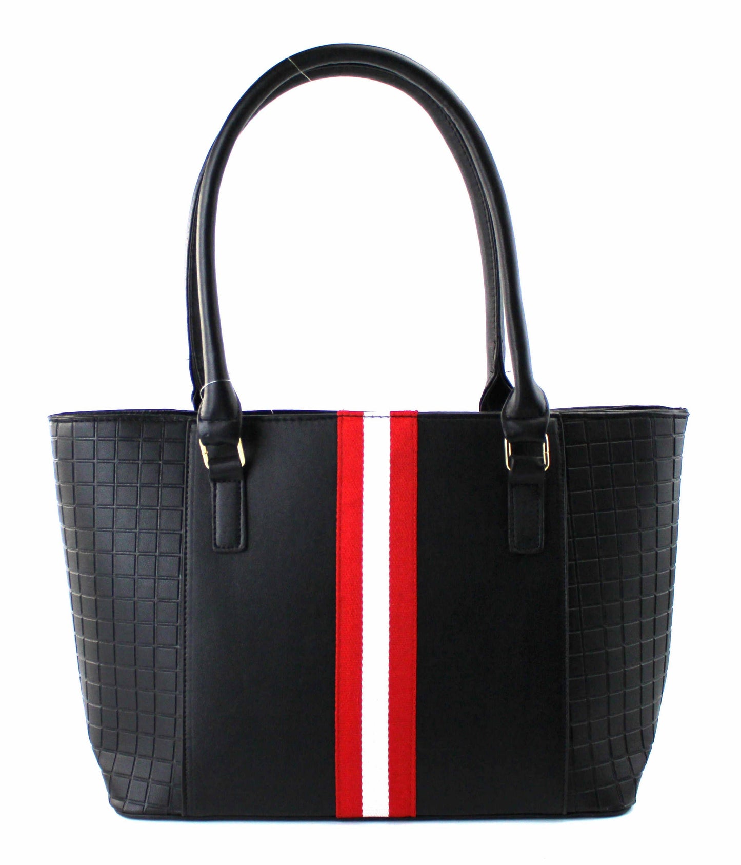7838 Classic Striped Satchel