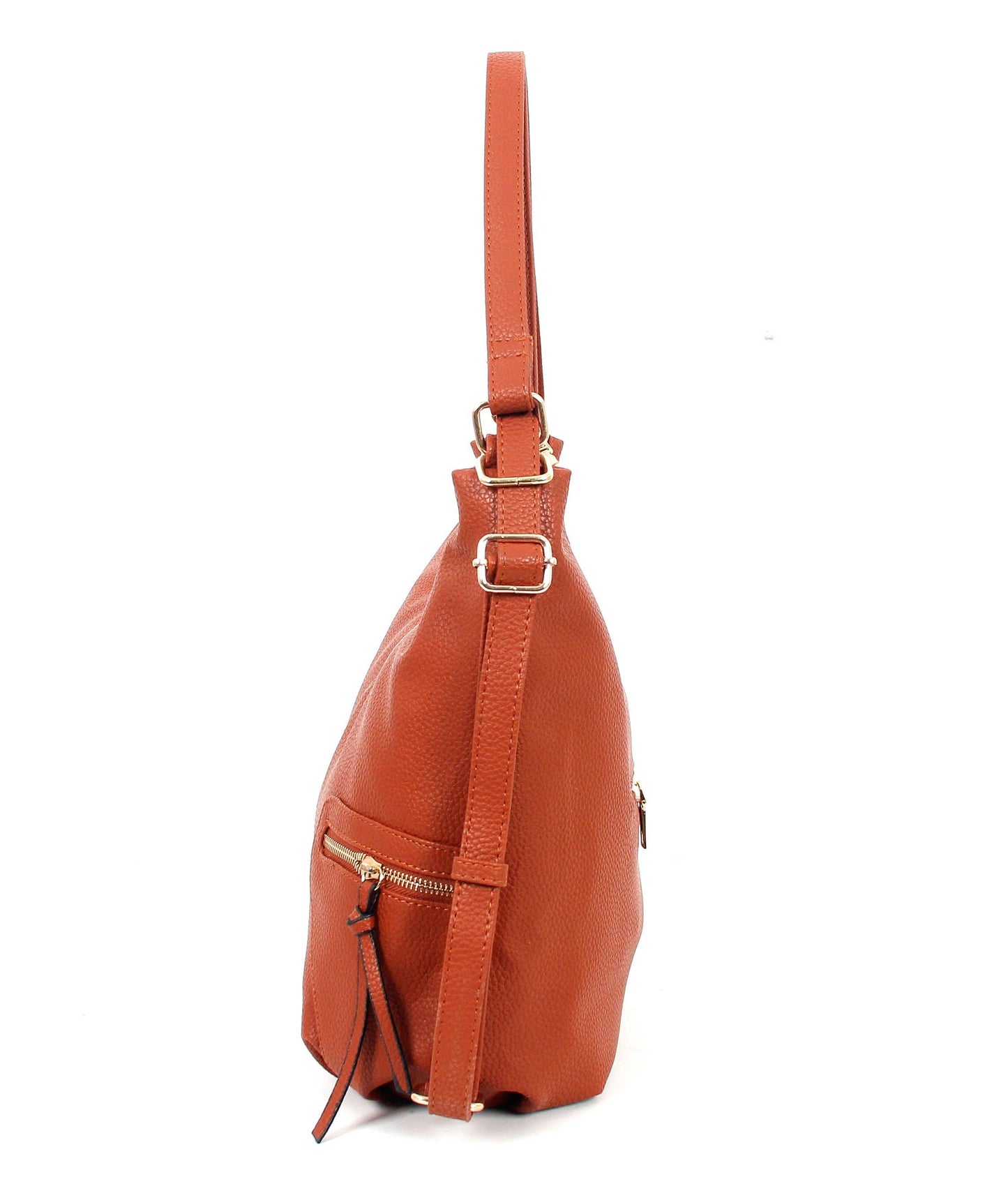 7353/ 7350-1 - Zip Convertible Hobo To Backpack