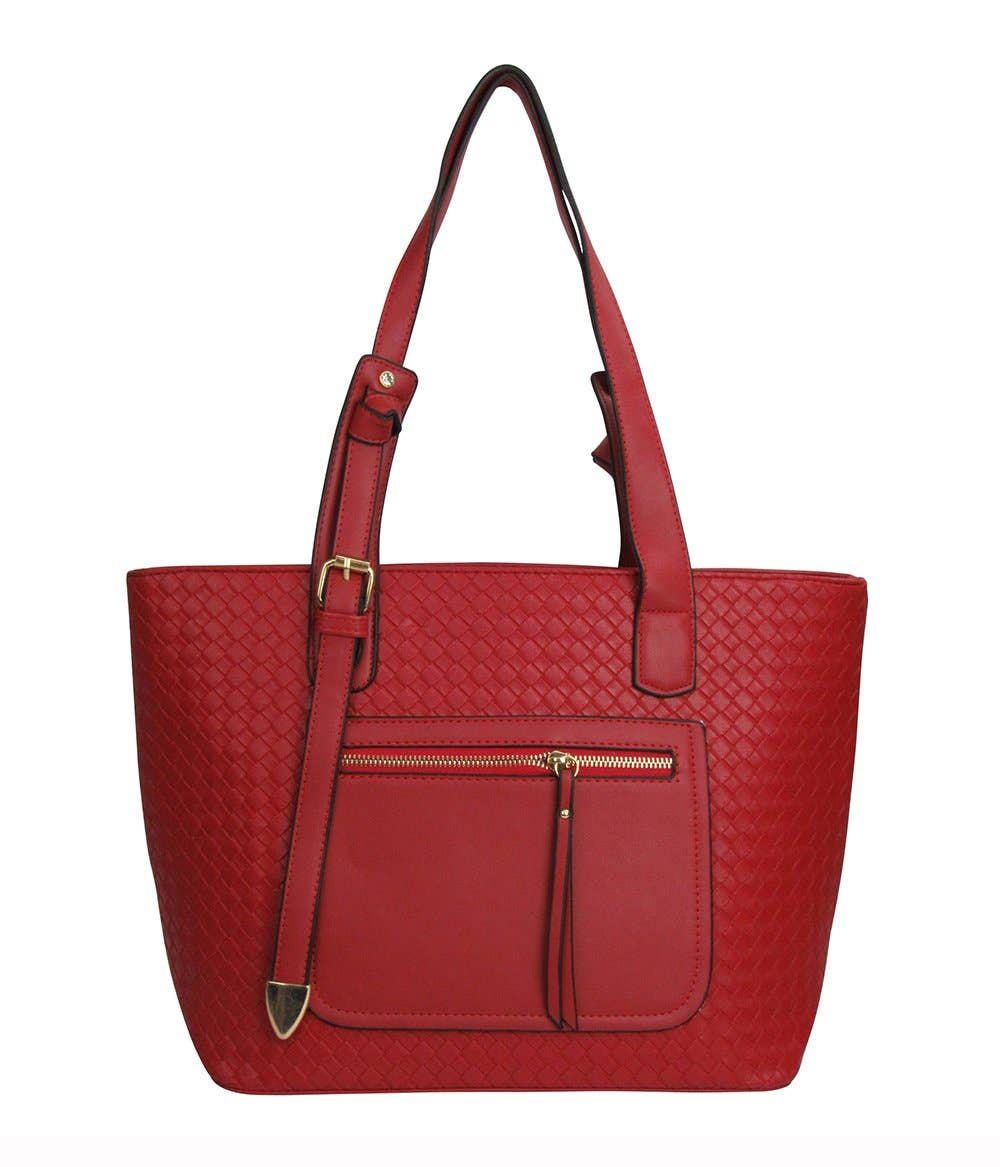 9322-1 Classic Patterned Tote Bag