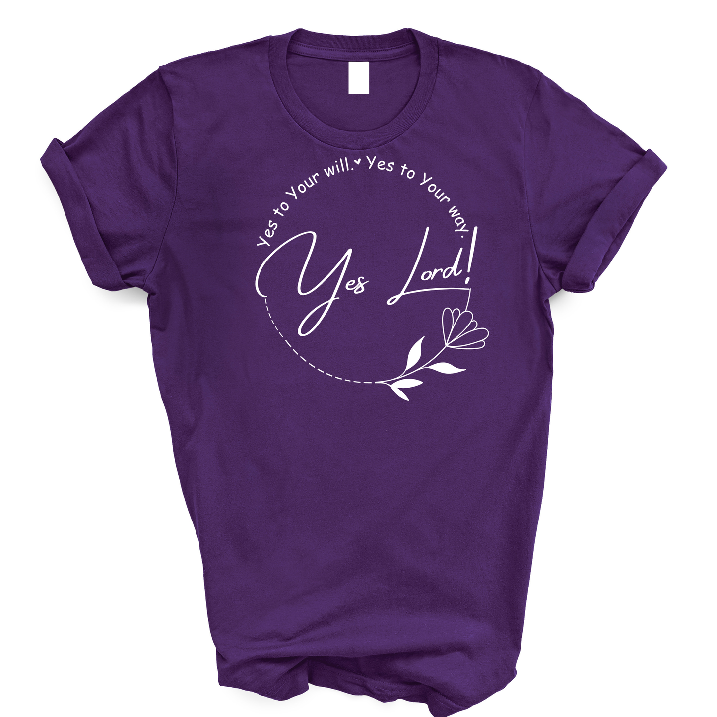 Yes Lord! Bible Verse Christian T-Shirt