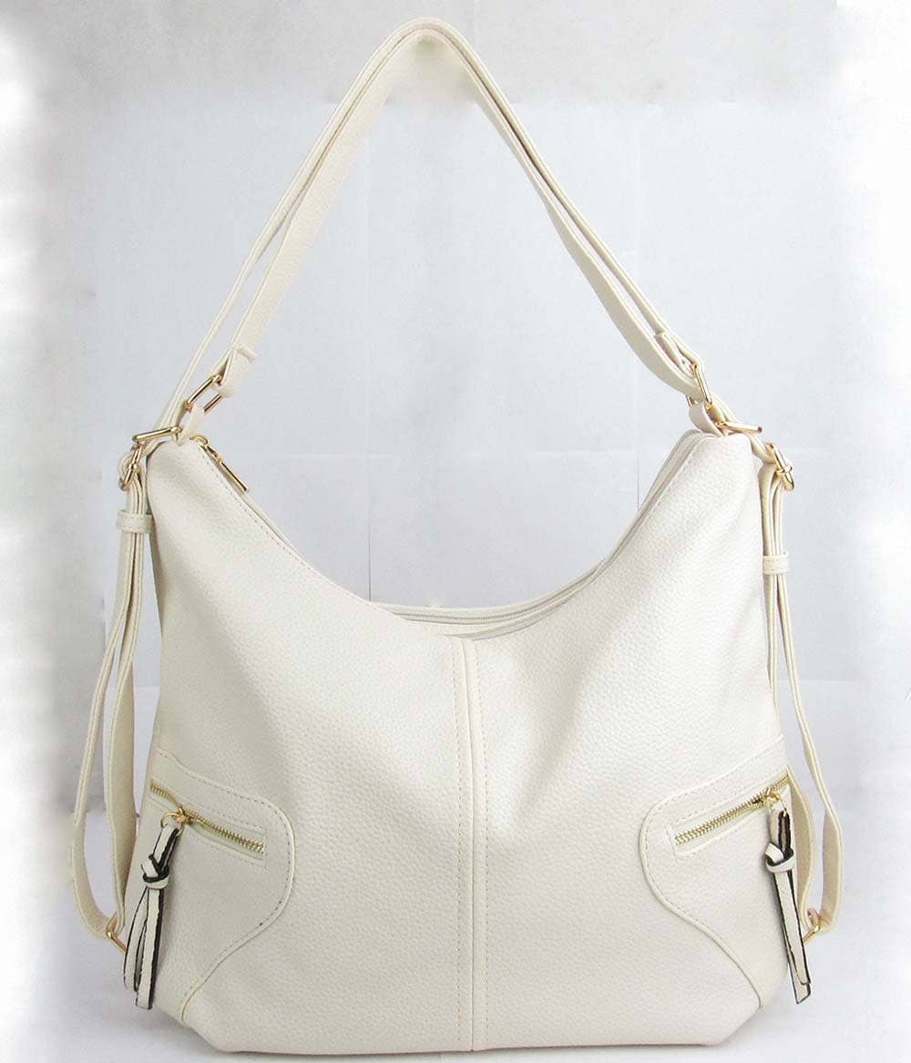 7353/ 7350-1 - Zip Convertible Hobo To Backpack