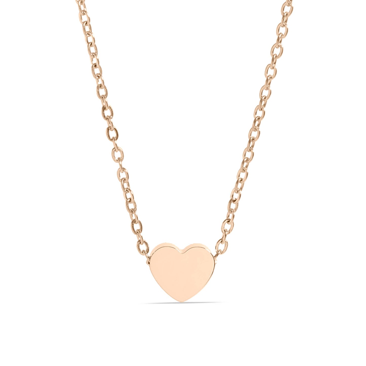 Stainless Steel Mini Heart Necklace