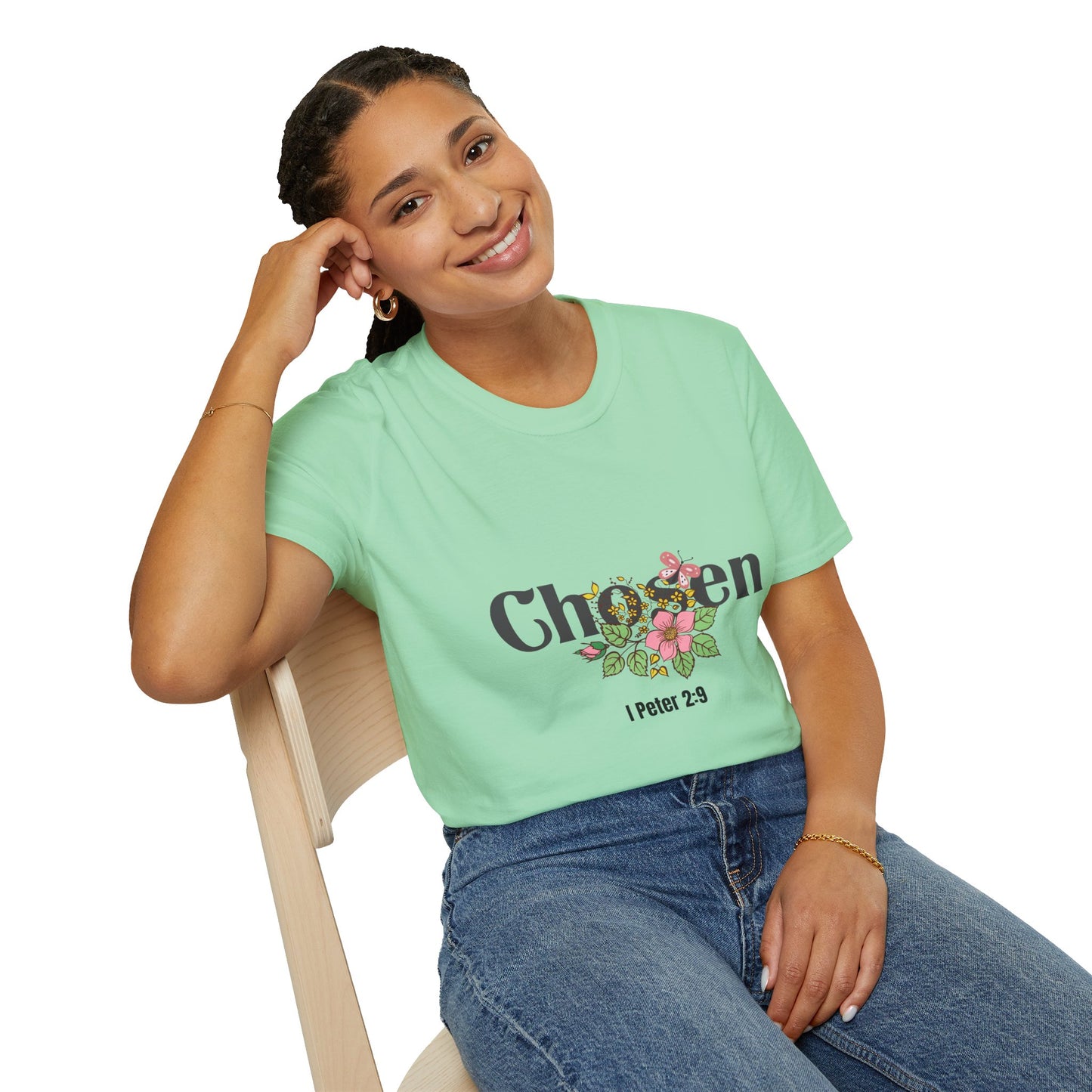 Chosen, I Peter 2:9, Unisex Softstyle T-Shirt