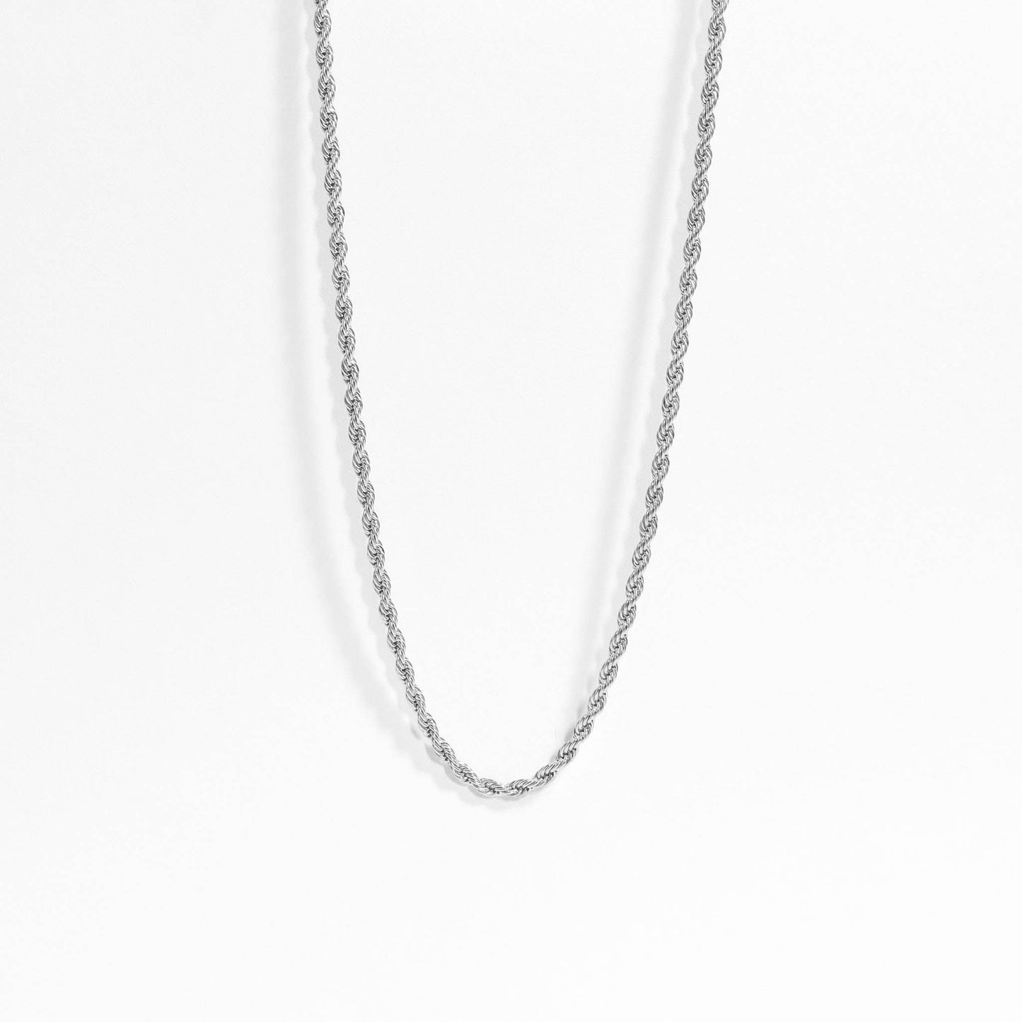 Stainless Steel Rope Chain Necklace
