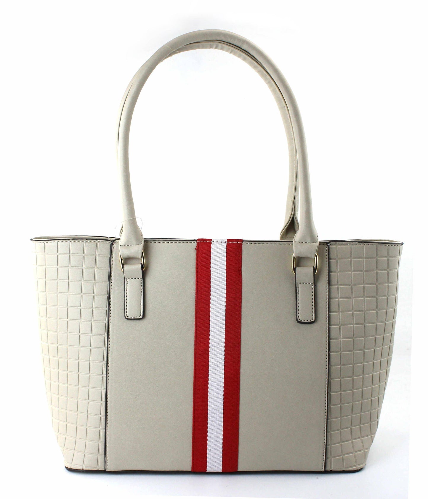 7838 Classic Striped Satchel
