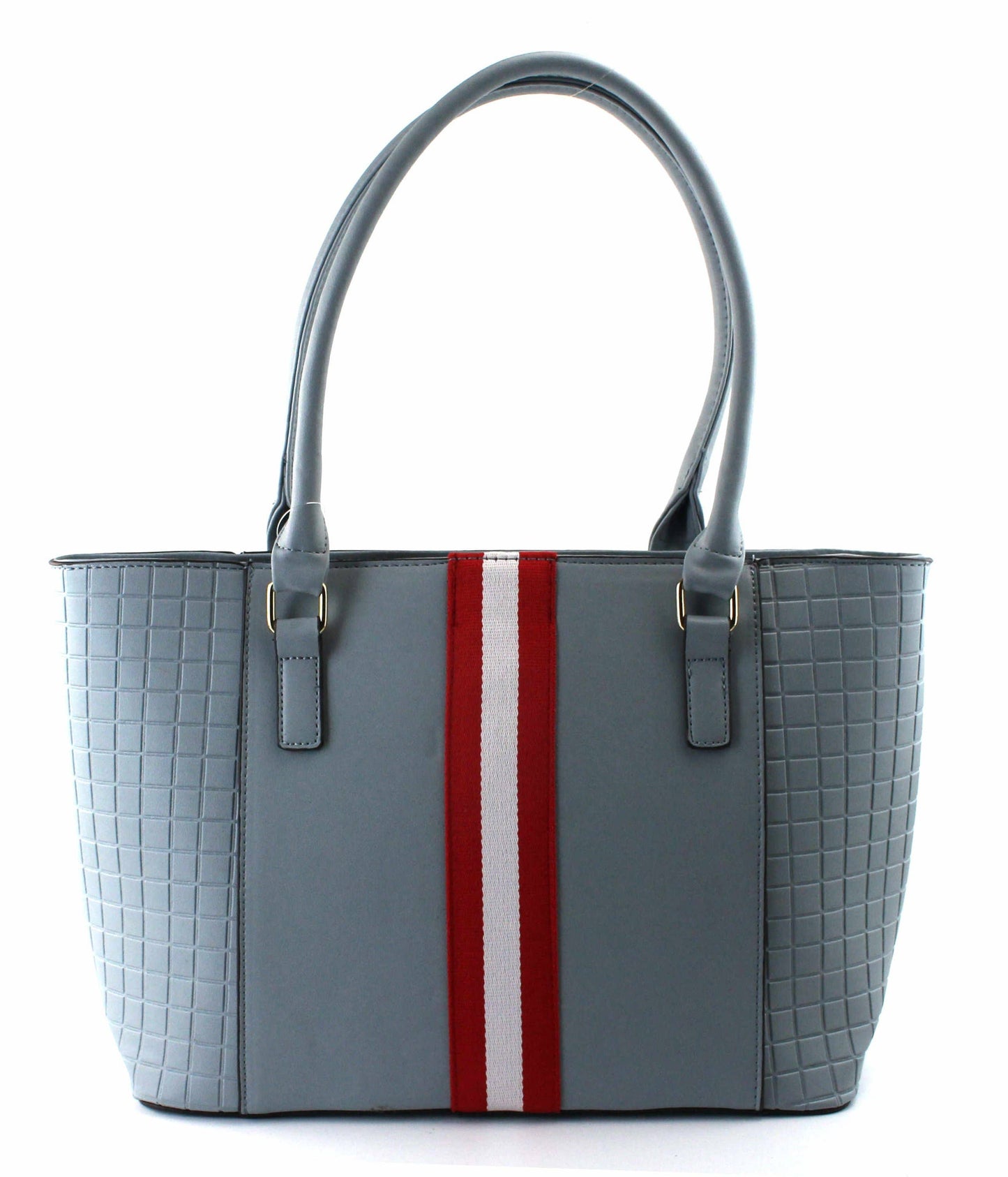 7838 Classic Striped Satchel