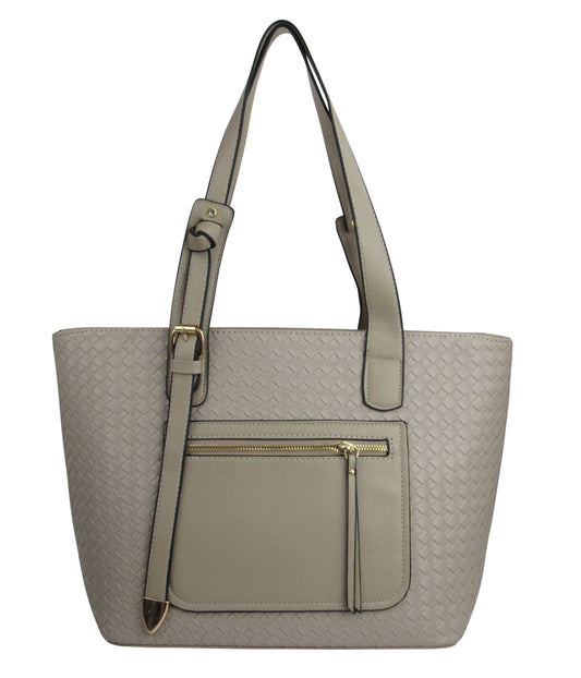 9322-1 Classic Patterned Tote Bag