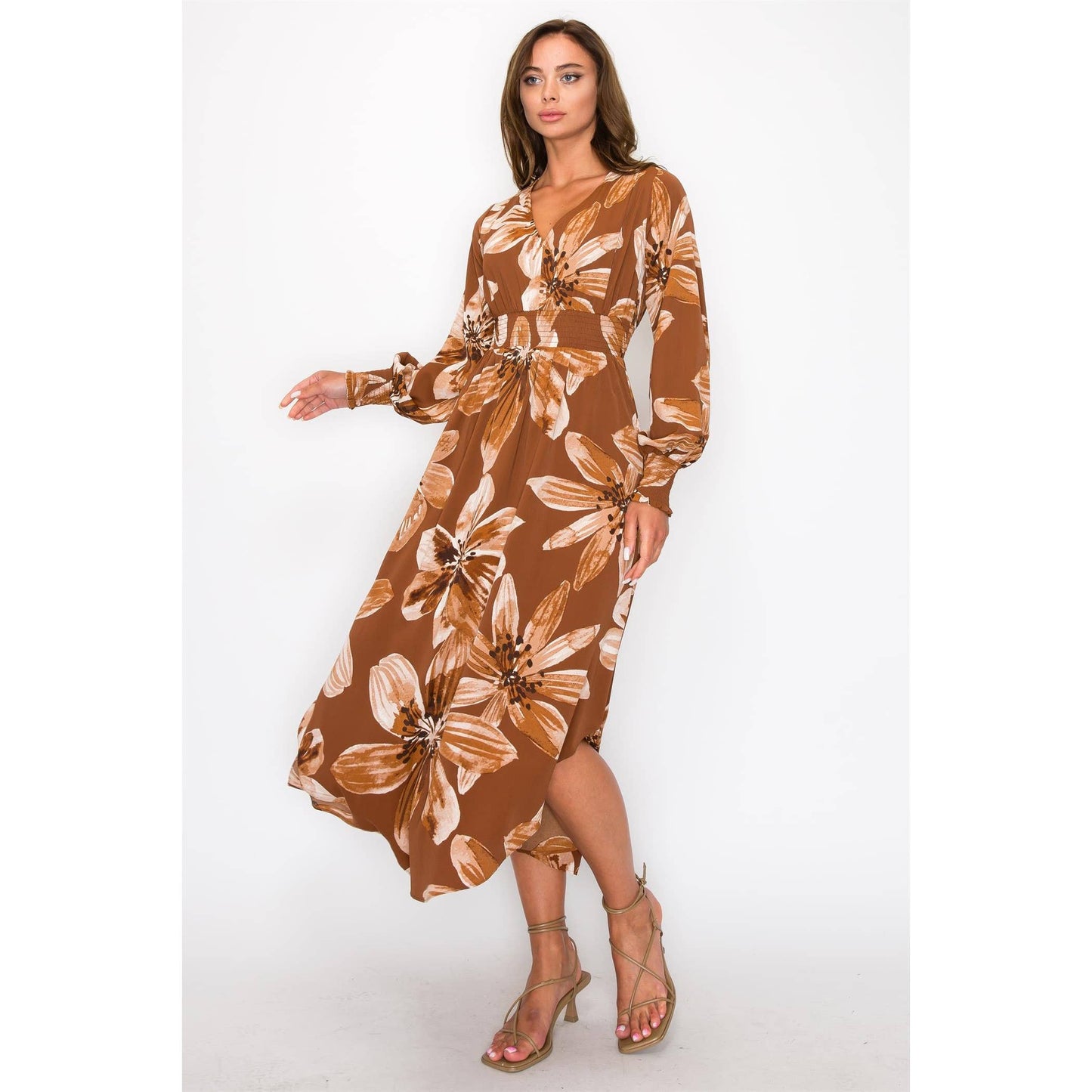 OL24A165-3-FLOWER MAXI DRESS
