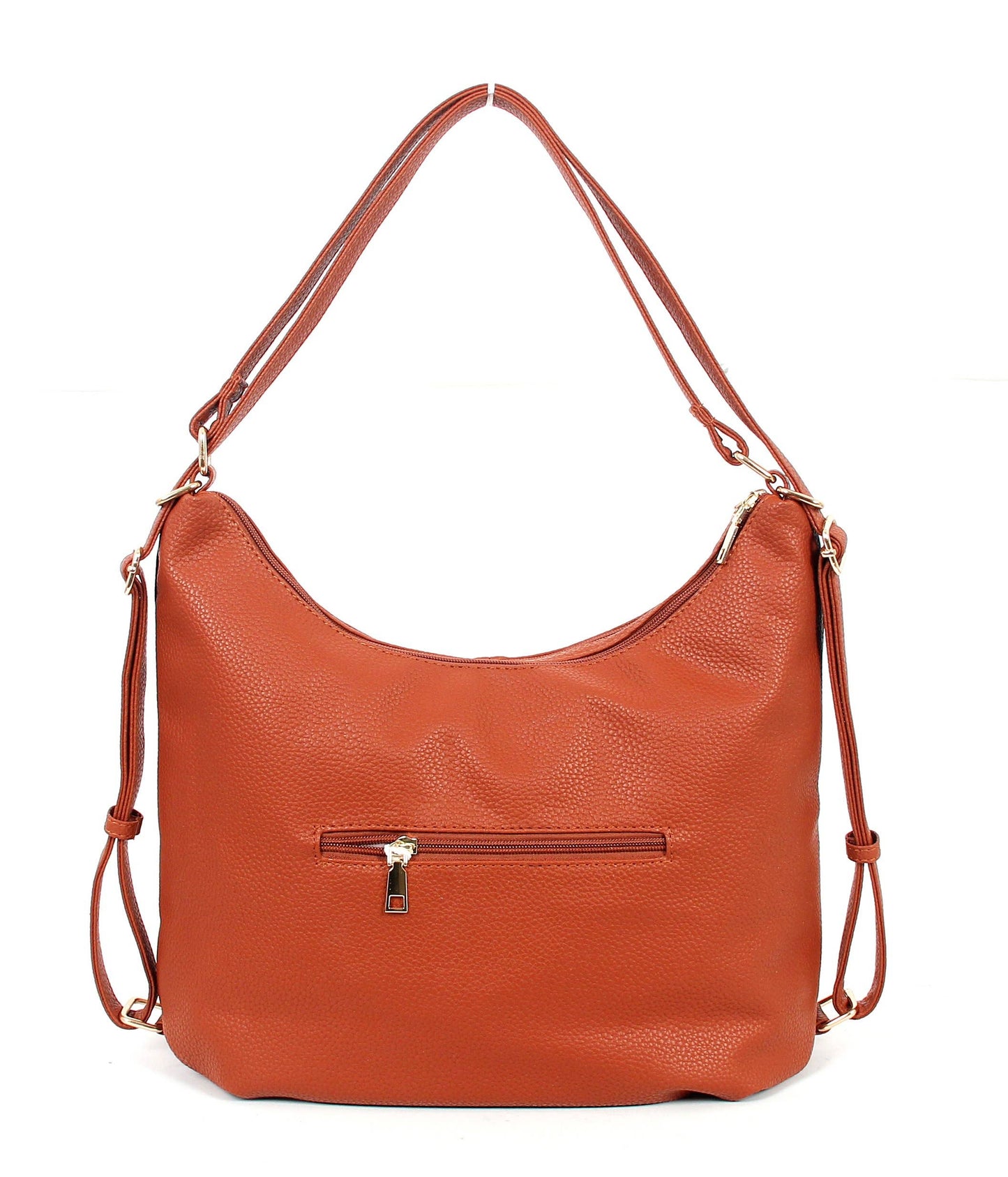 7353/ 7350-1 - Zip Convertible Hobo To Backpack