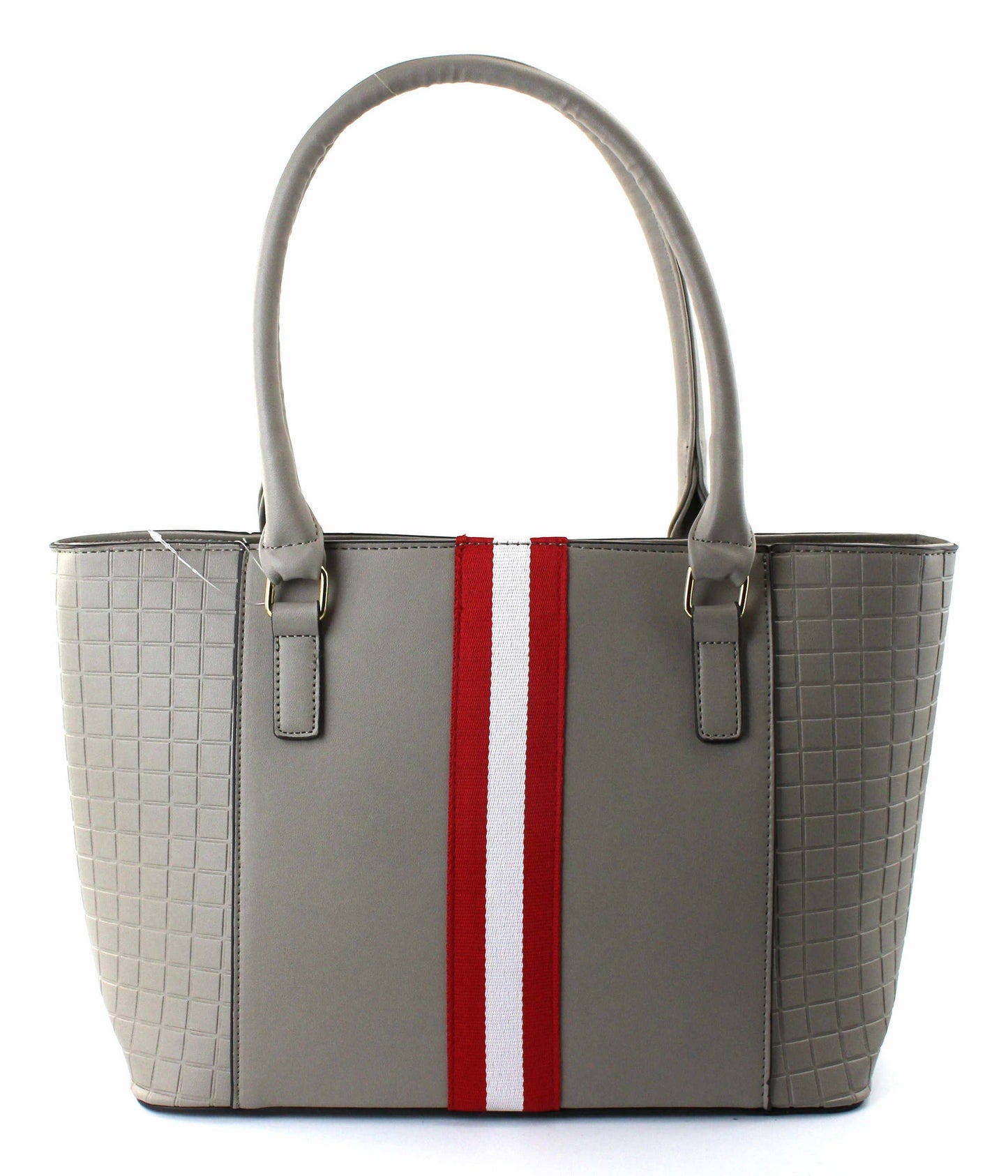 7838 Classic Striped Satchel