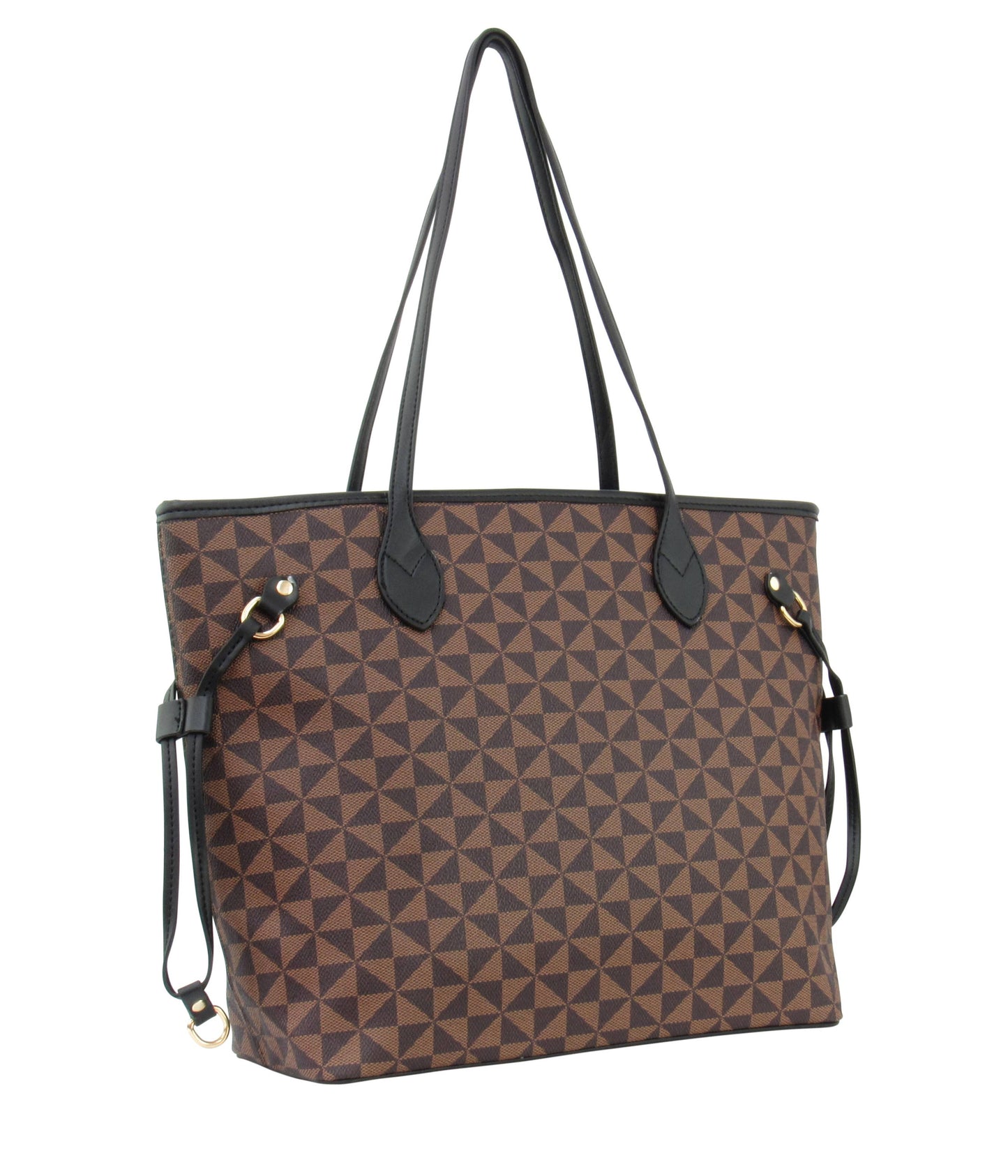 7922A - Wholesale Large Tote 2 In 1 Handbag