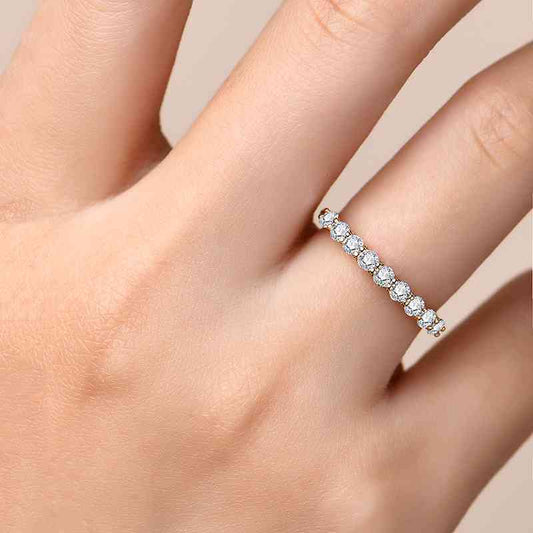 Moissanite 925 Sterling Silver Ring